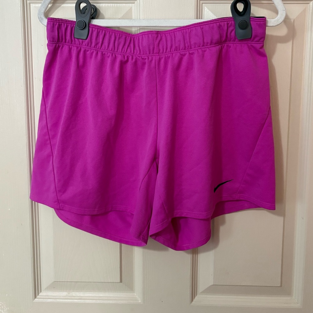 Nike Women's Fuchsia Athletic Shorts